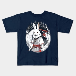 Samurai Rabbit Kids T-Shirt